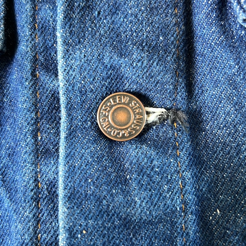 Levi’s Vintage 1970s Blue Denim Trucker Jacket - image 6
